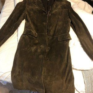 Anne Taylor Leather Coat